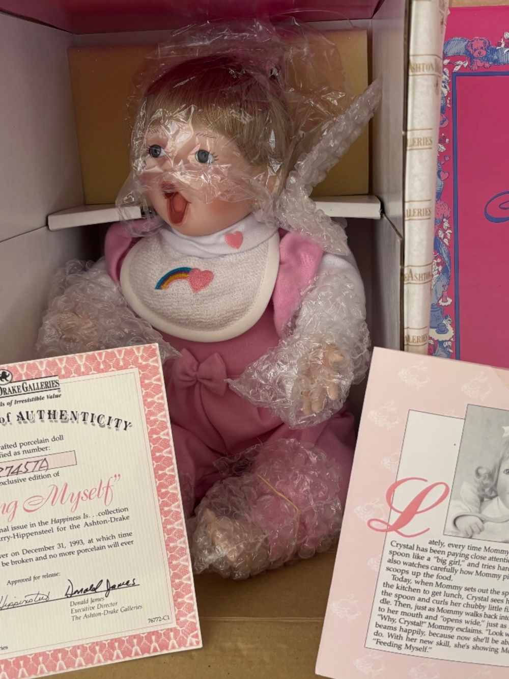 The Ashton-Drake Galleries Porcelain Doll